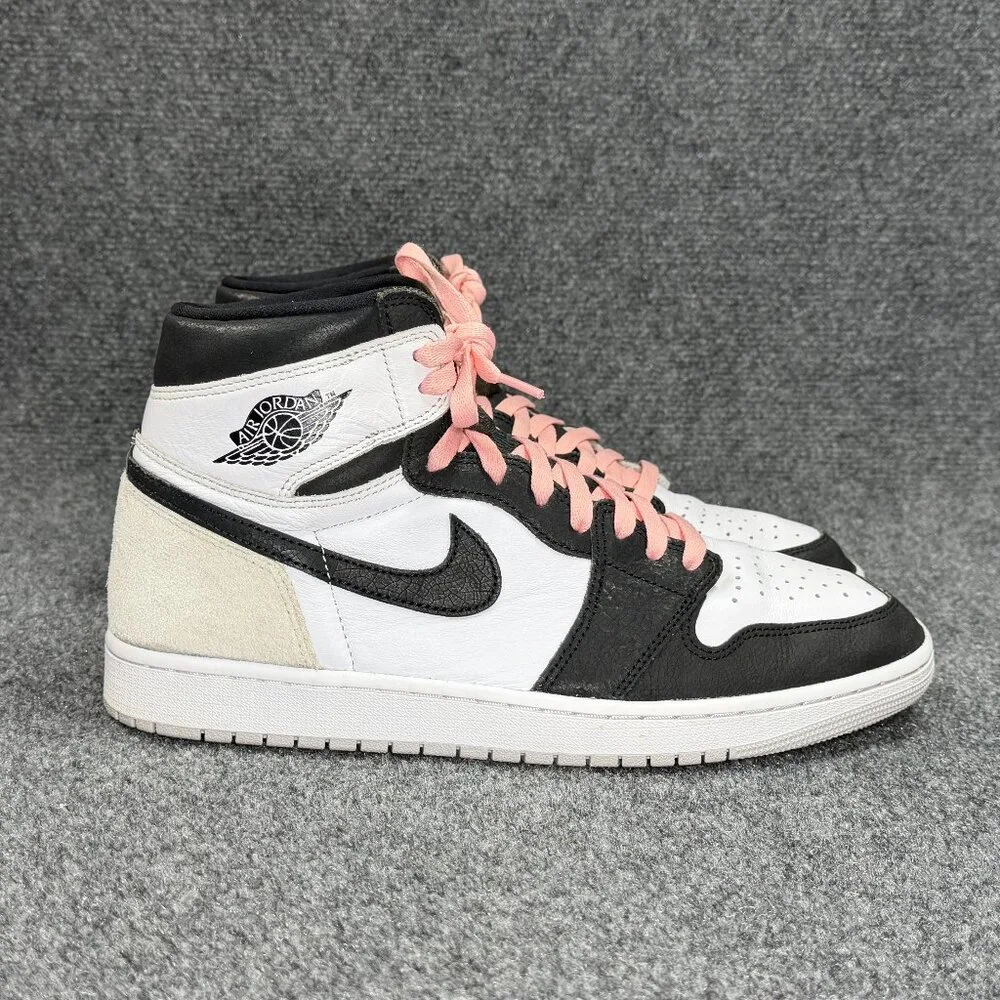 Jordan 1 Retro High OG Basketball Shoes Men's Size 12 Bleached Coral‎ Athletic
